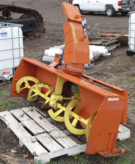 used skid steer snow blower|snowblower for skid loader craigslist.